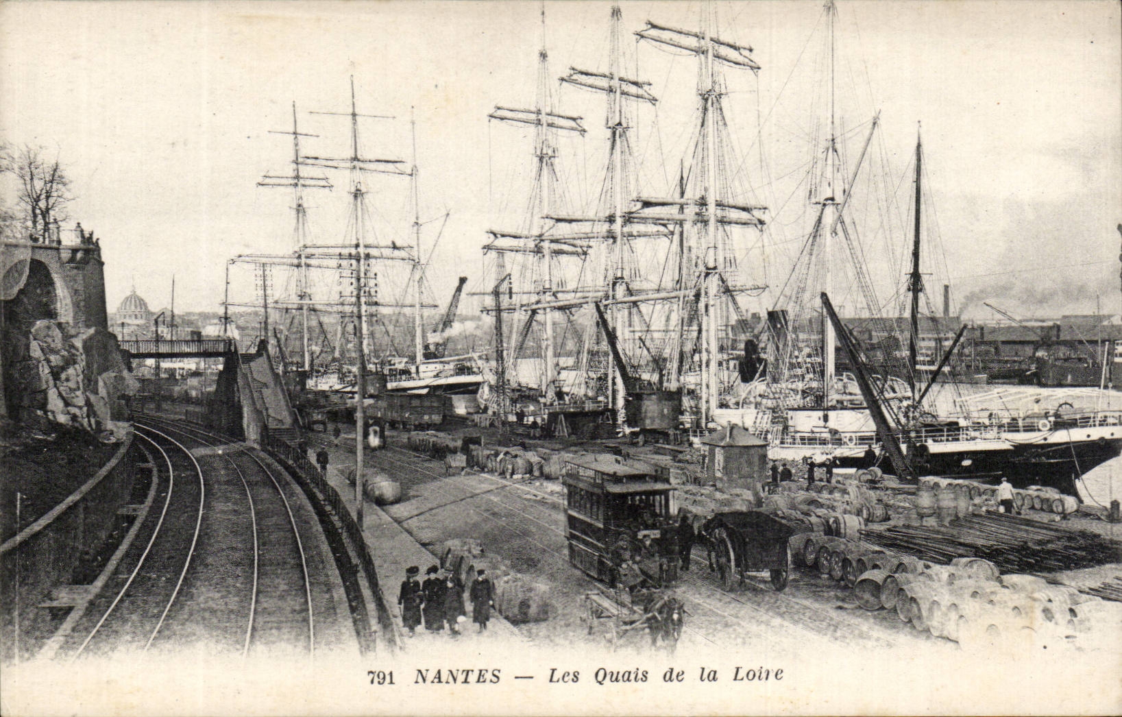 NANTES — Les Quais de la Loire — 791
