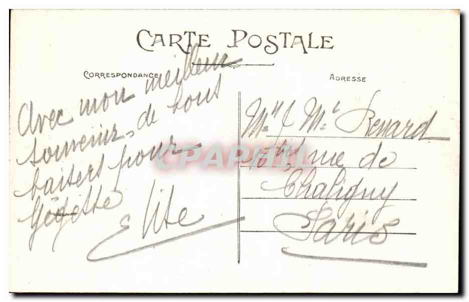 CPA Guerande Collegiale Saint Aubin Portail et chaire exterieure — Back