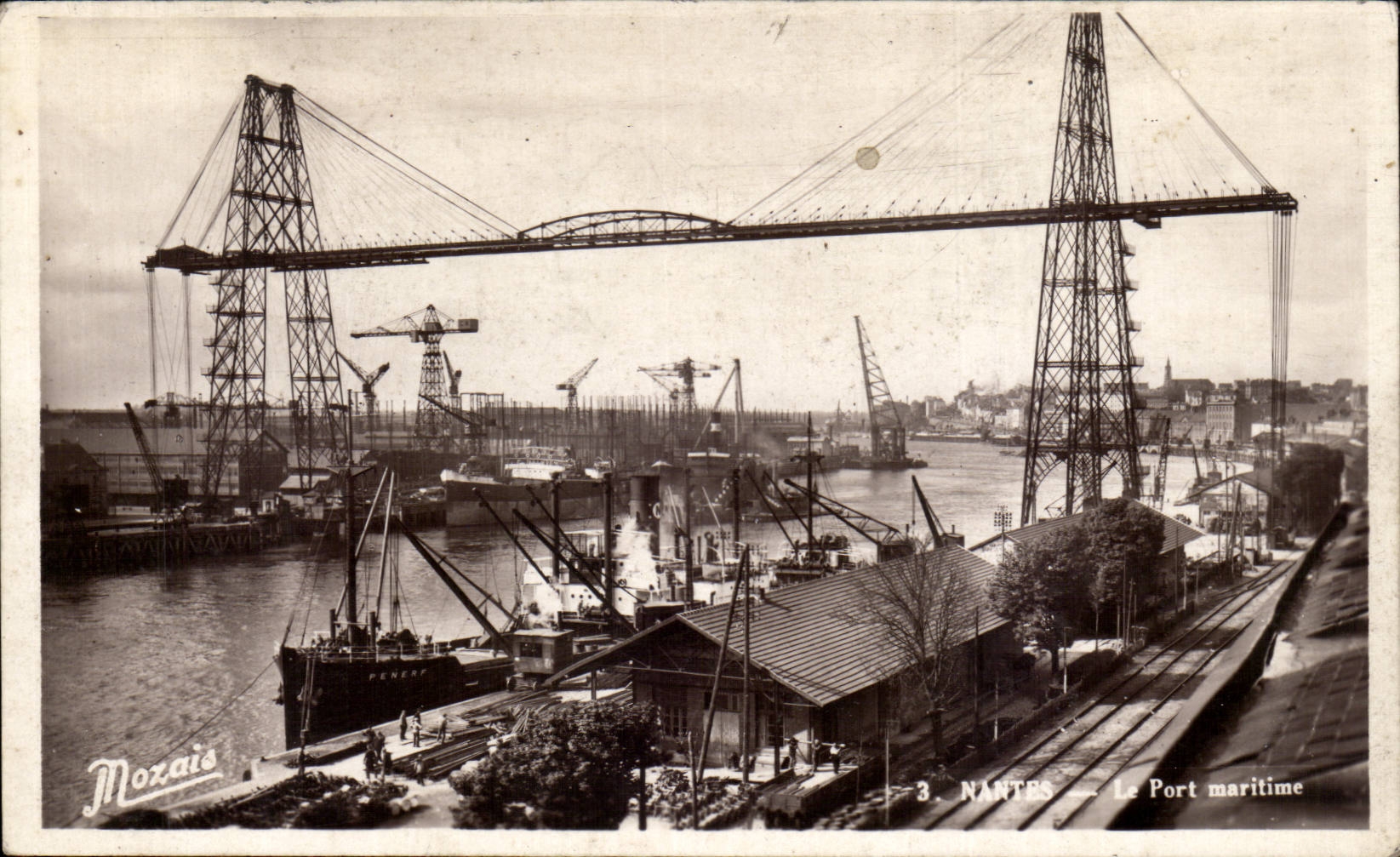 CPA Nantes Le port maritime
