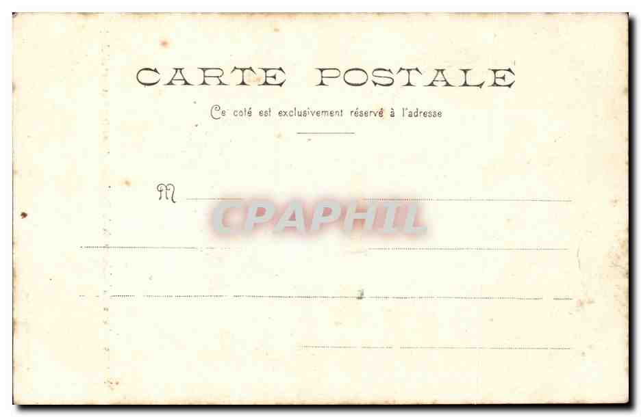 CPA Nantes Puits du chateau de la duchesse Anne  — Rückseite