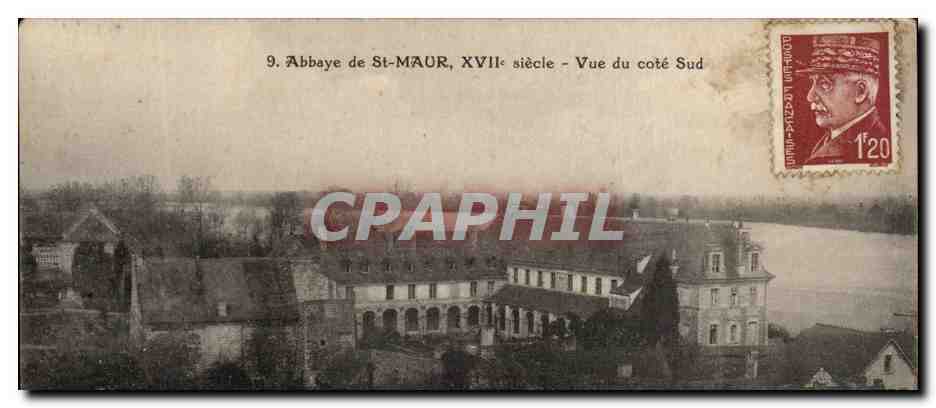 CPA Abbaye de St Maur Vue du cote Sud