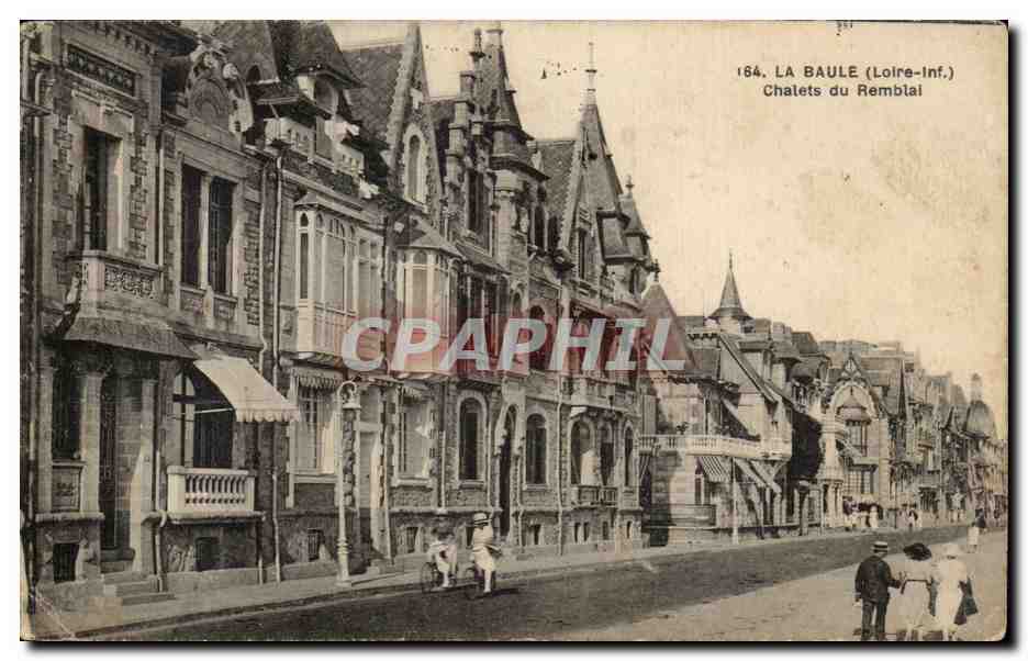 CPA La Baule Chalets du remblai