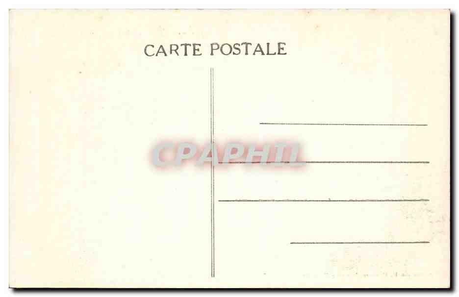 CPA Nantes Le chateau Entree — Verso