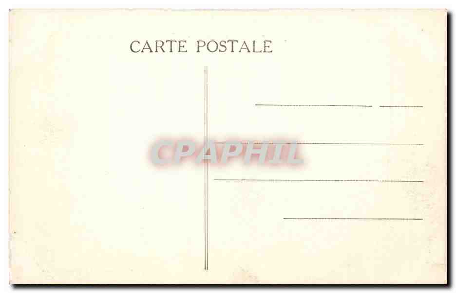 CPA Nantes Cour du chateau Le palais ducal — Verso