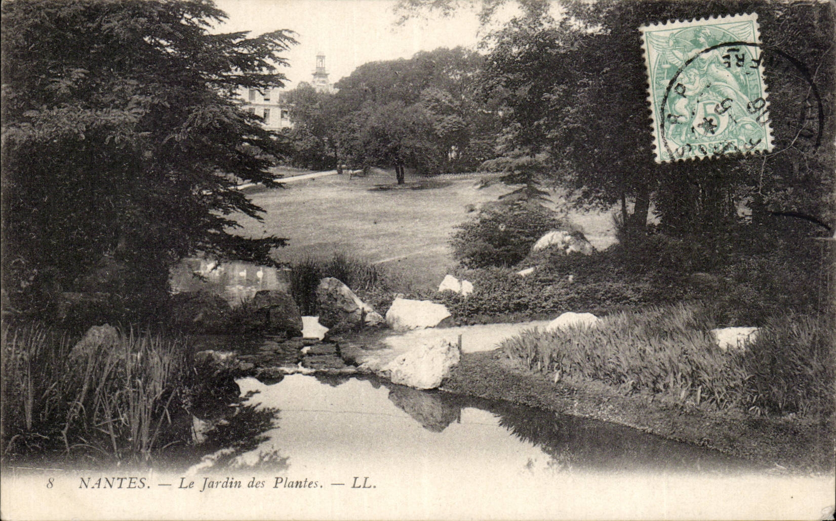 Nantes CPA Le jardin des plantes