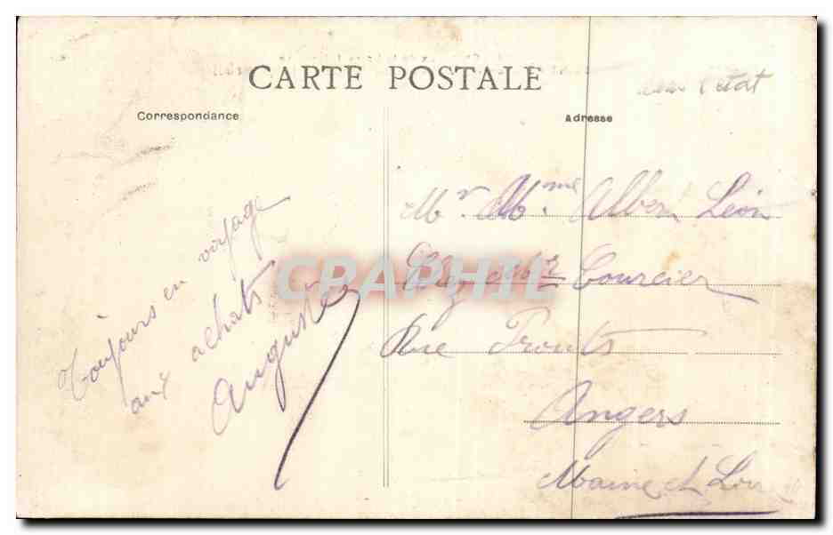 CPA Saint Pere en Retz Chateau de la Verie  — Rückseite