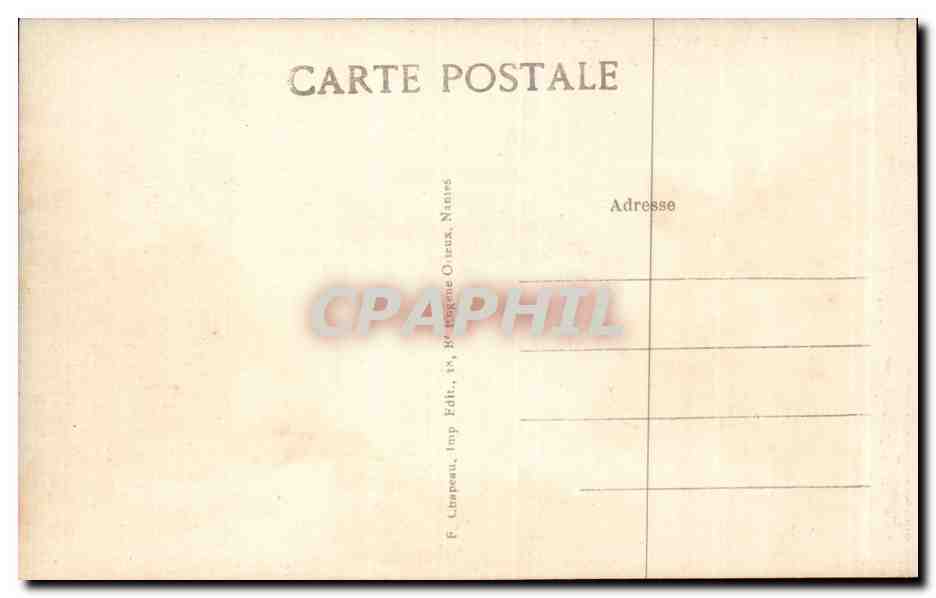 CPA La Baule sur Mer Le remblai Boulevard Darlu — Rückseite