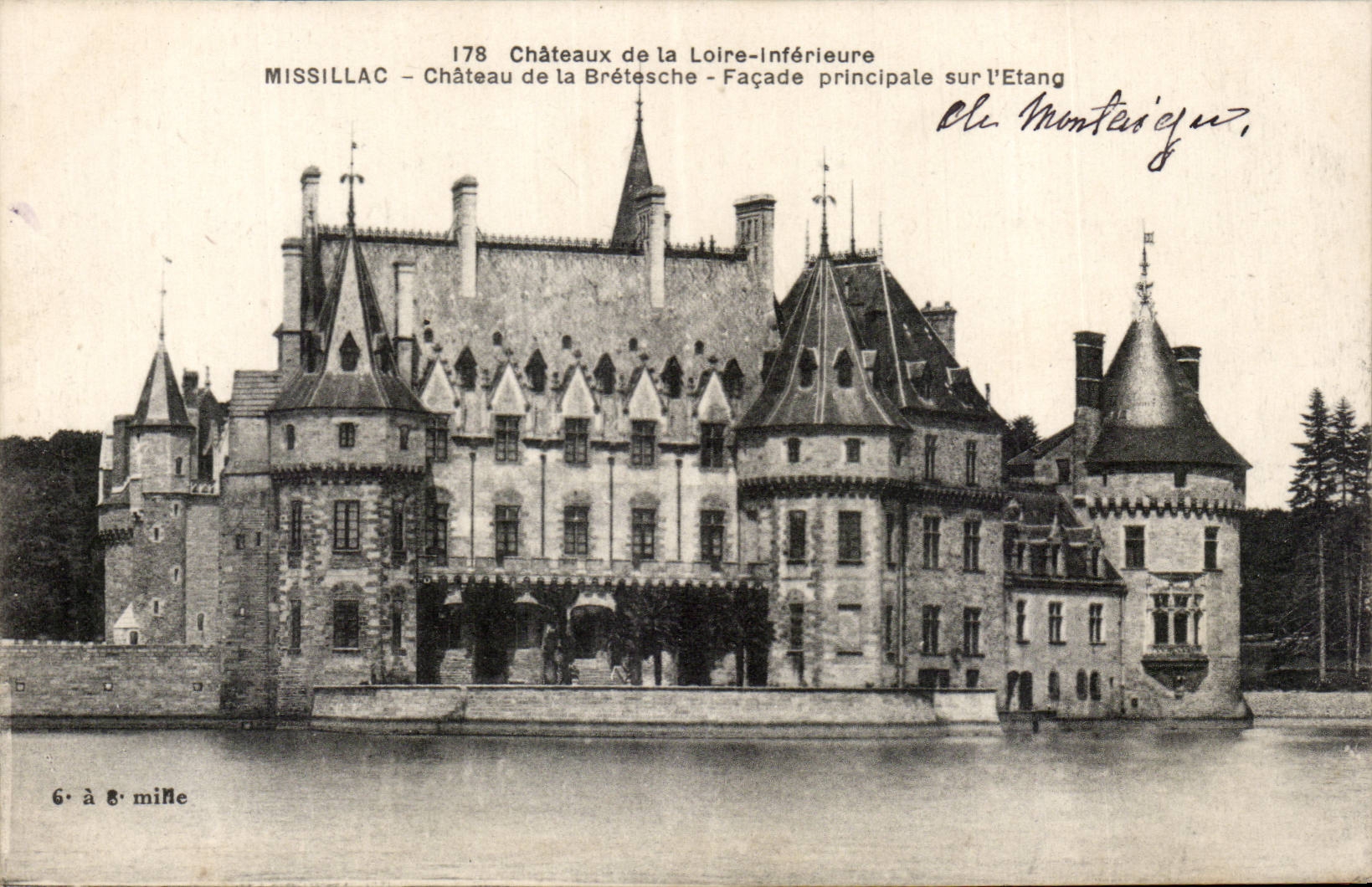 Missillac - Chateau de la Breteshe - CPA 