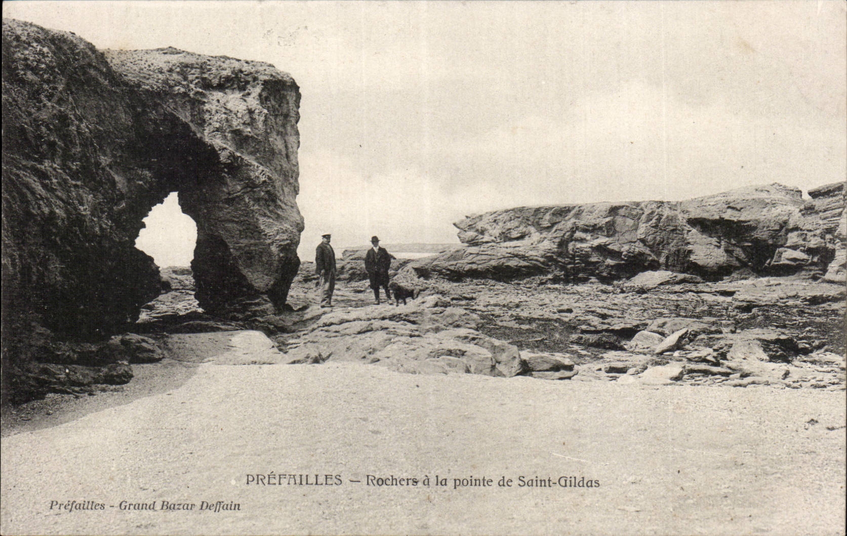 Prefailles - Rochers a la Pointe de Saint Gildas - CPA 