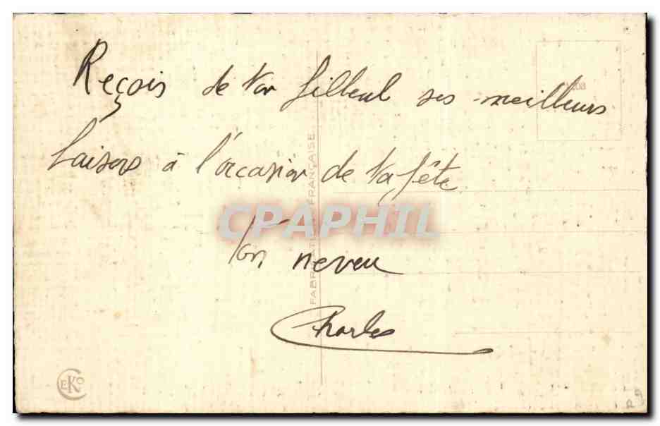 Fleurs - Flowers - Bursting Pink Bouquet - CPA  — Verso
