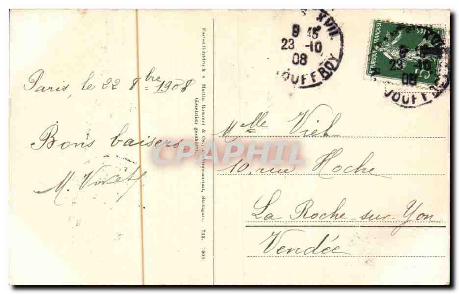 Flowers - Fleurs - Branch of lemon tree - CPA  — Verso