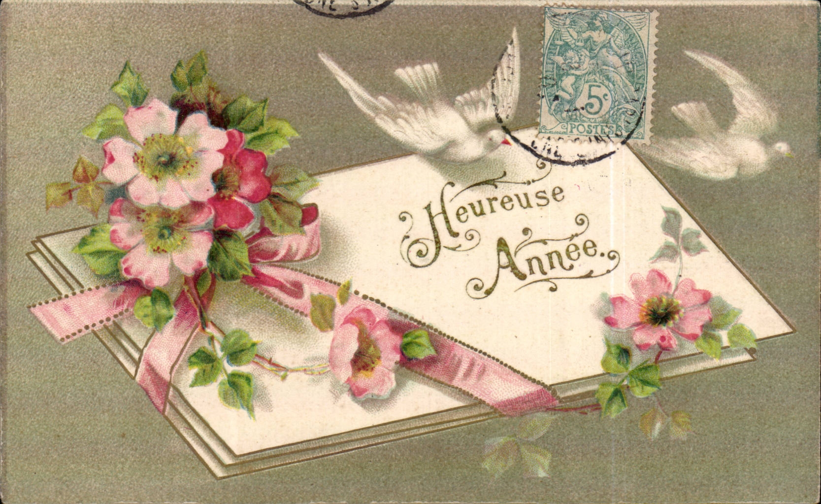 Fetes - Holiday - Heureuse Annee - Happy New Years - Oiseau - CPA 