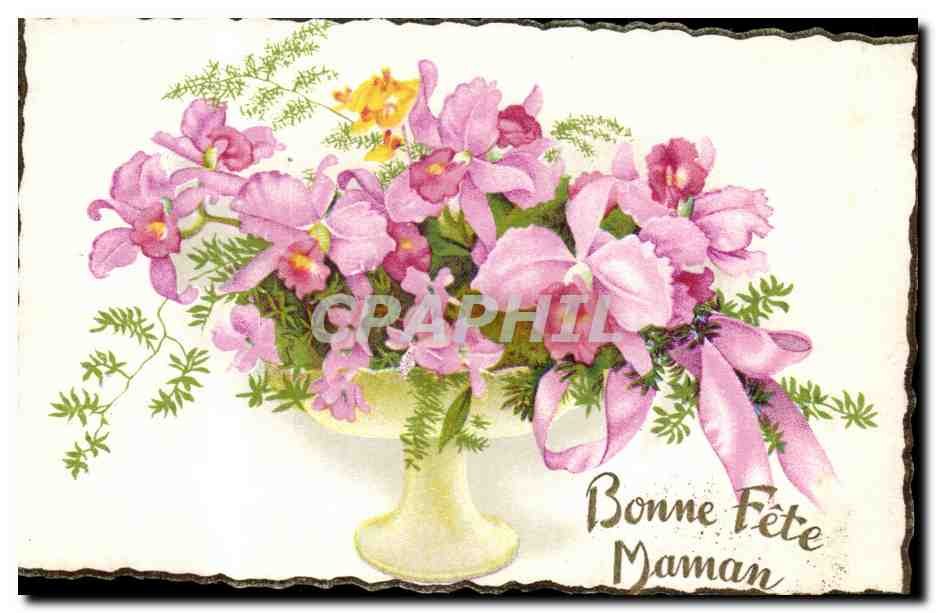 Fetes - Holiday - Bonne Fete Maman - Mother's Day - Fete des Meres - CPA 