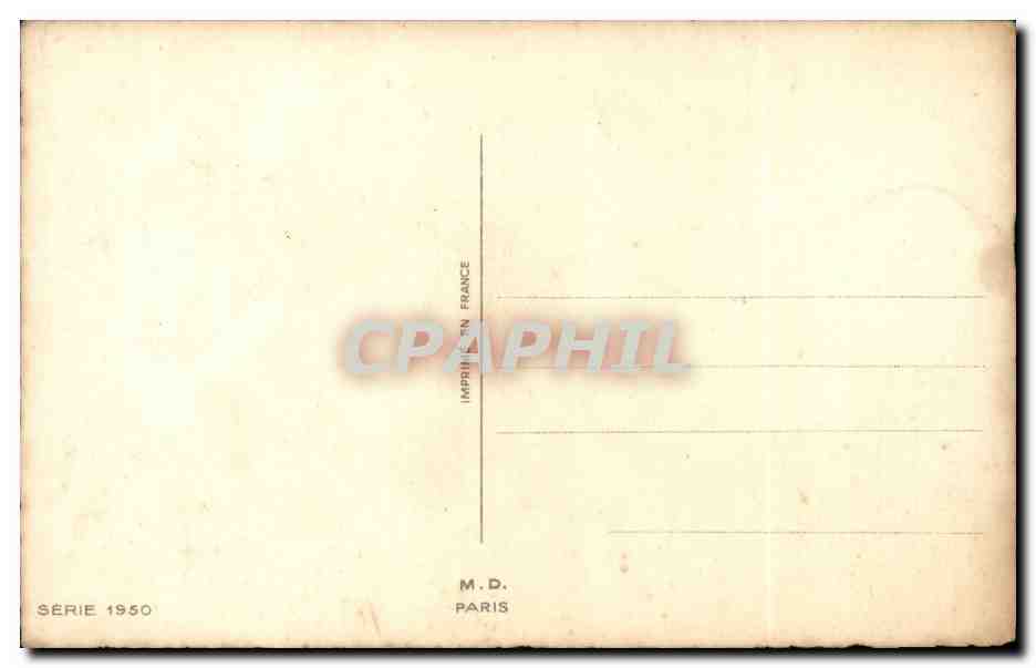 Fleurs - Flowers - Basket of colorful flowers - Bonne Fete - CPA  — Verso