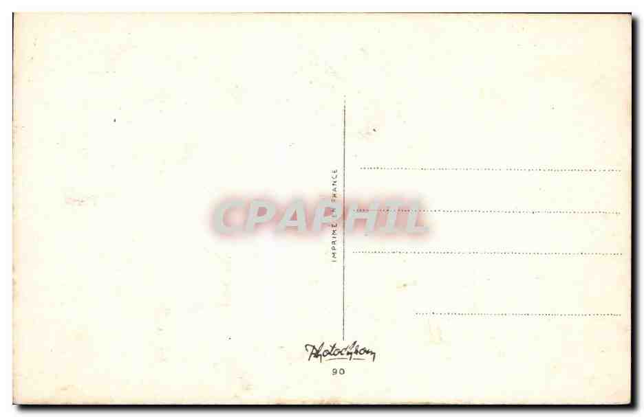 Fleurs - Flowers - Glittered outlined flowers - Bonne Fete - CPA  — Rückseite