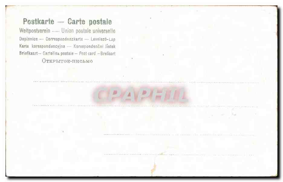 Fleurs - Flowers - purple flowers - CPA  — Rückseite