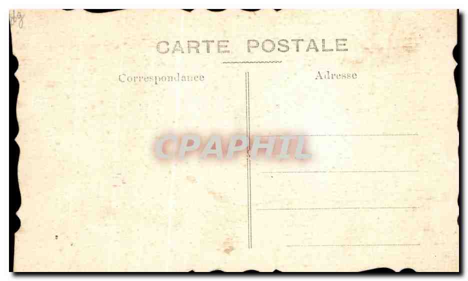 Fleur - Flowers - victorian - little boat - bateau - - CPA  — Verso