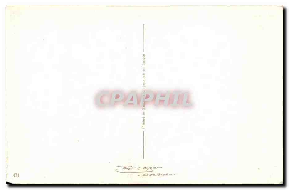 Fleurs - Flowers - Vase of pussywillows - CPA  — Verso