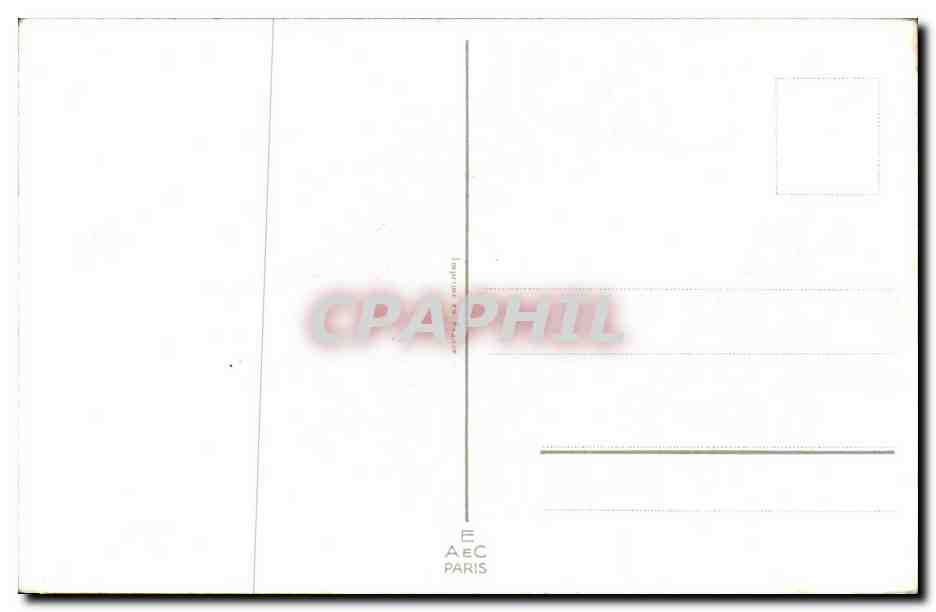 Fleurs - Flowers - framing country scene - CPA  — Verso