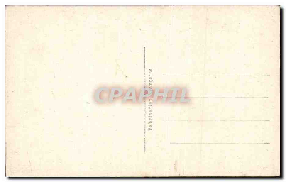 Fleurs - Flowers - - horseshoe - fer a cheval - coeur - heart - CPA  — Rückseite