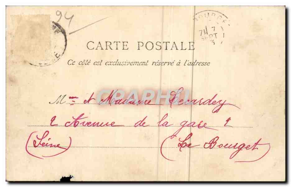 CPA Bry sur Marne L'eglise et l'hospice — Back