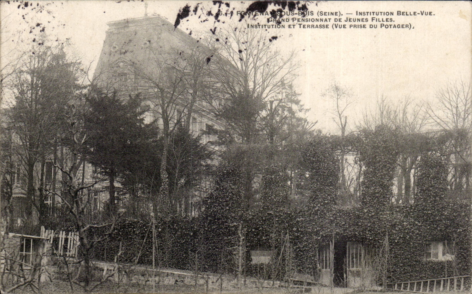 Fontenay sous Bois - Institution Belle Vue CPA 