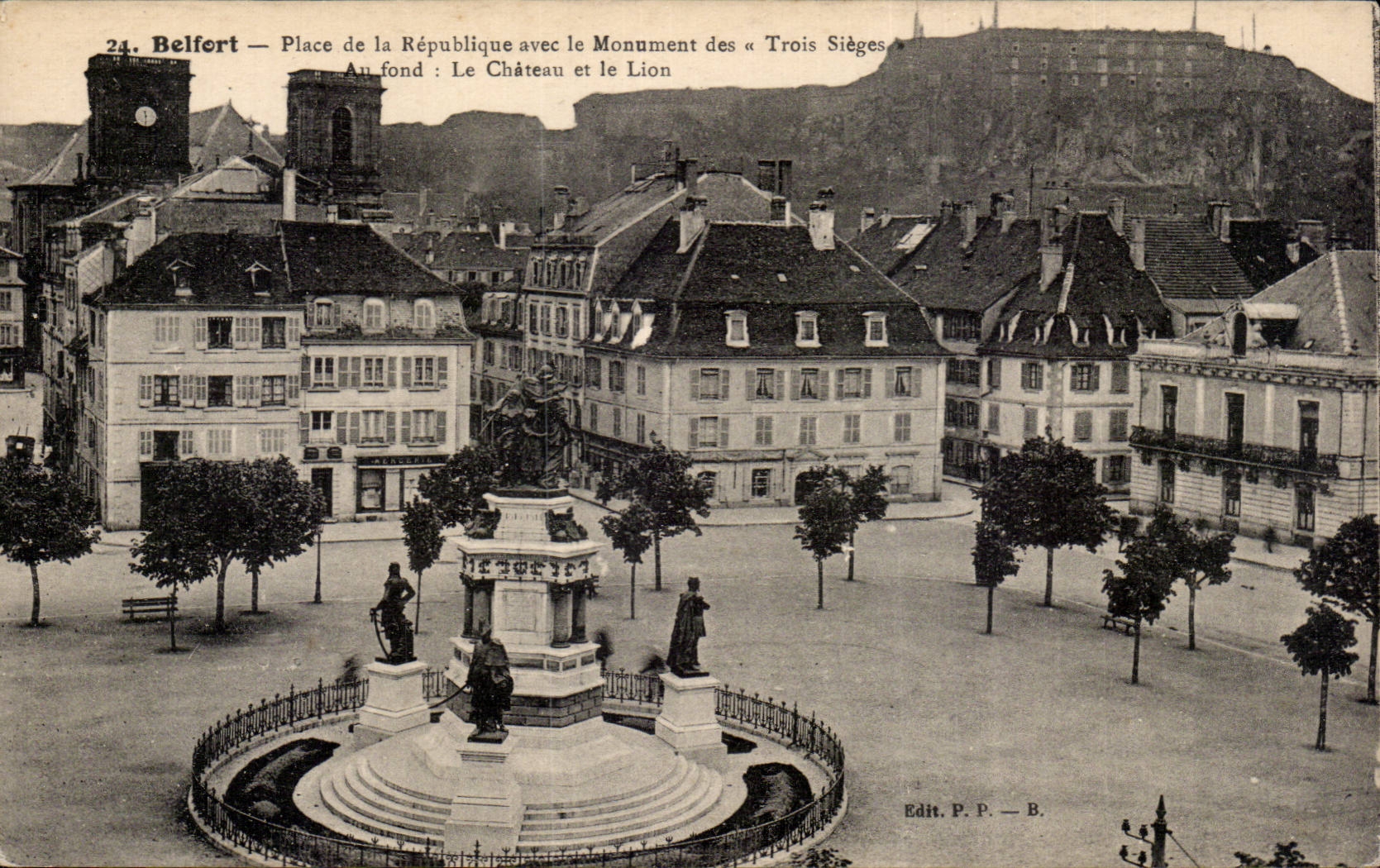 Belfort - Place de la Republique CPA 