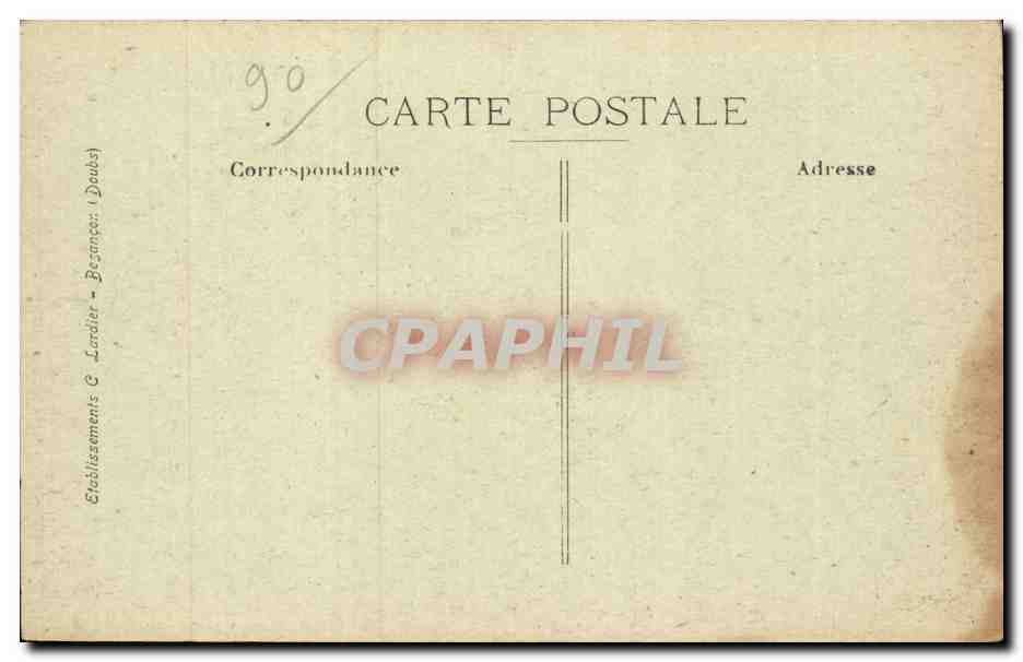 Belfort - Le Lycee CPA  — Verso