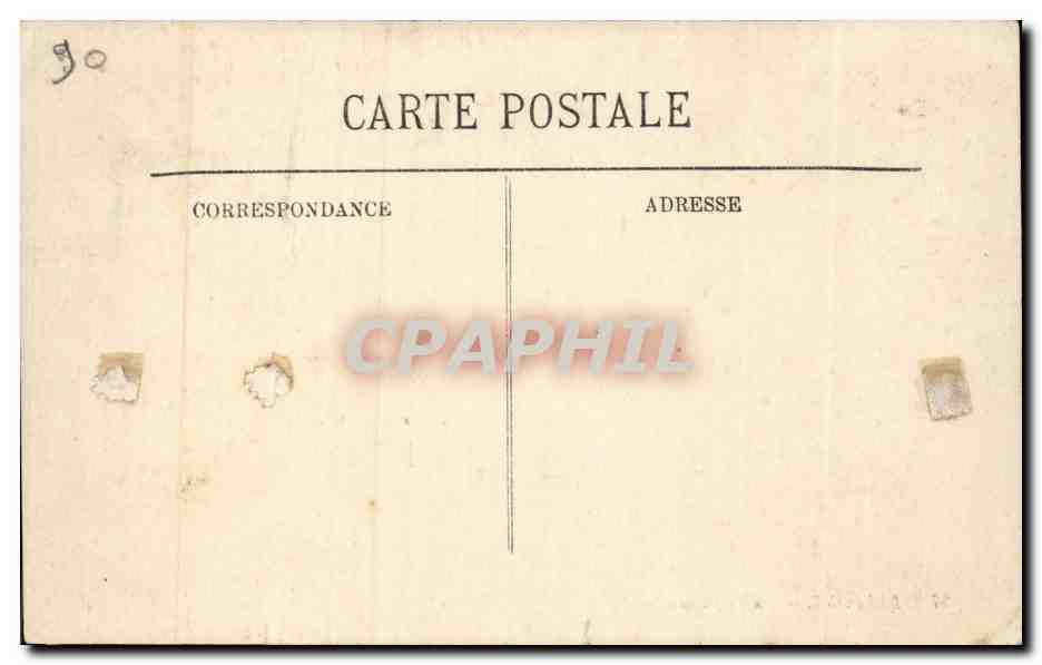 Belfort - La Prefecture CPA  — Rückseite