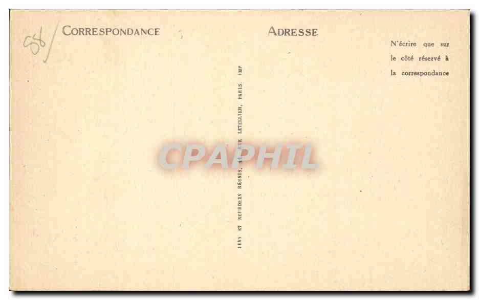Gérardmer — La Maison Joyeuse — Détail d'une frise d'André Hellé au Réfectoire. Propriété de l'Enfance Coopérative. L. Clément Camus, arch. — Reverso