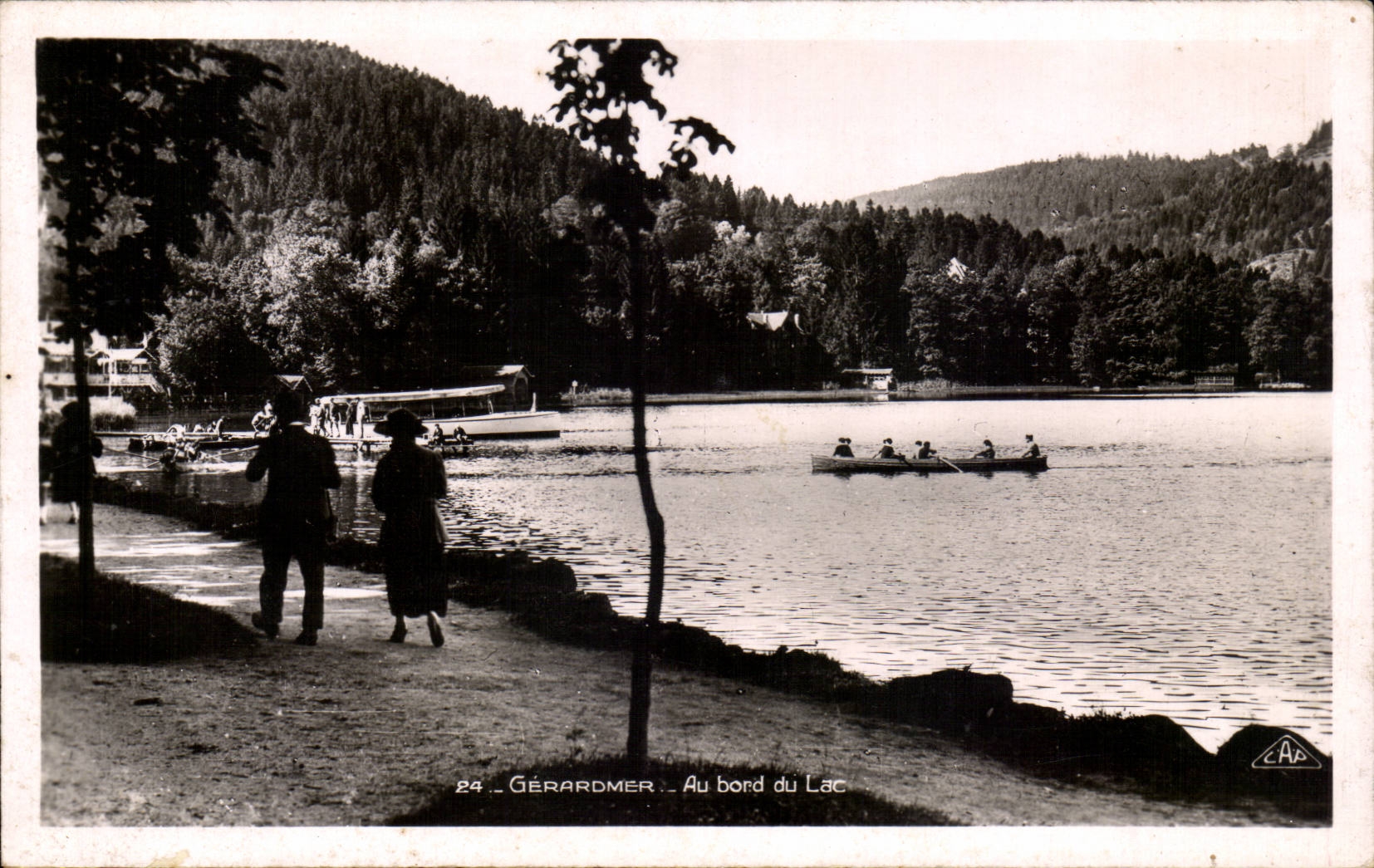 Gérardmer — Au bord du Lac — Éditeur C. AP