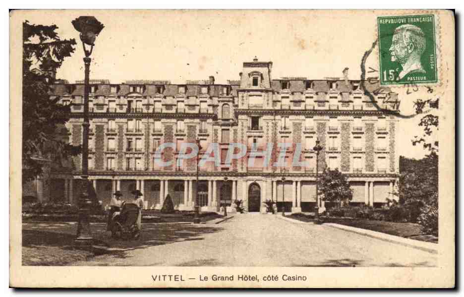 CPA Vittel Le grand hotel cote casino