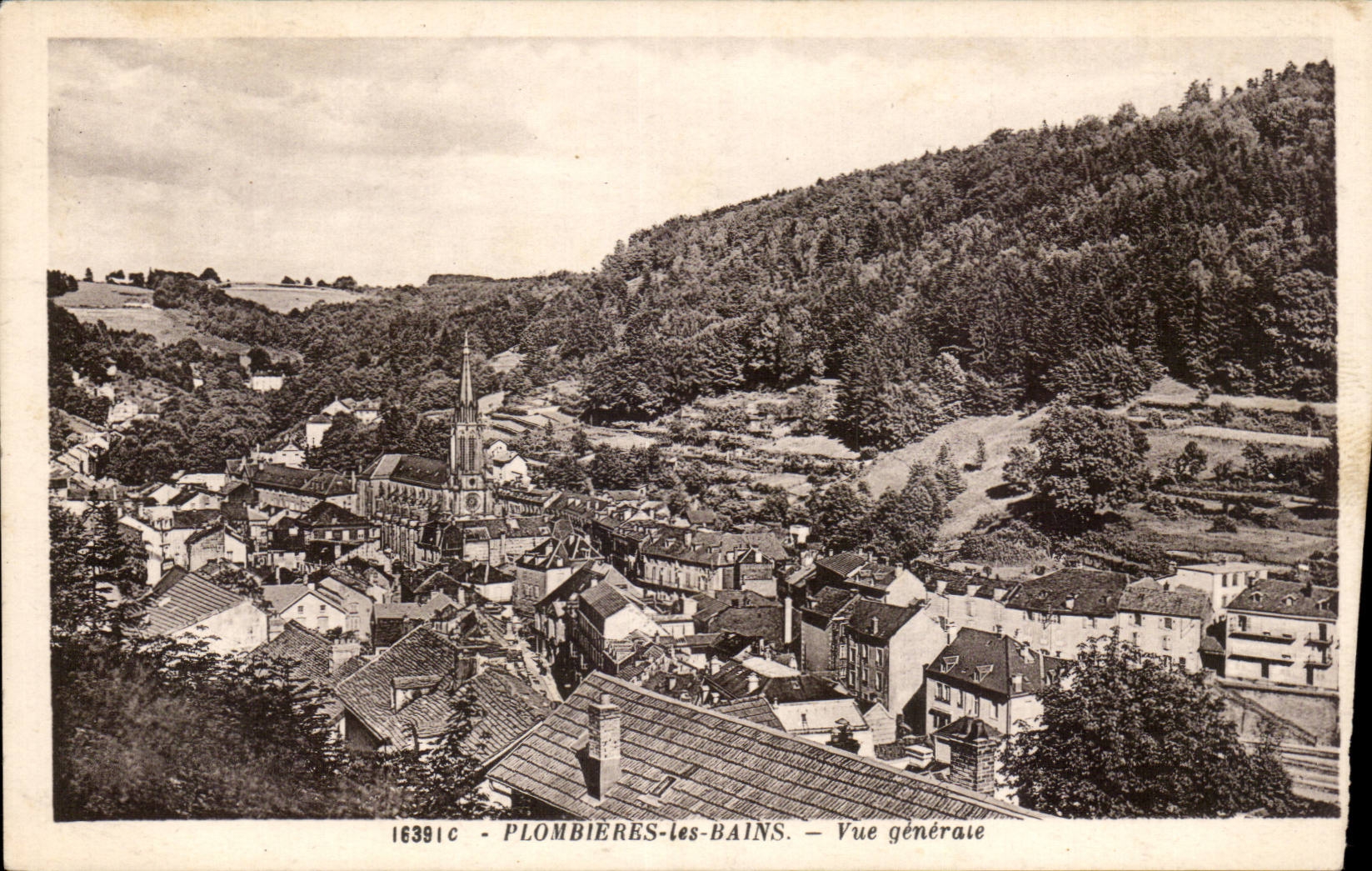 CPA Plombieres les Bains Vue generale