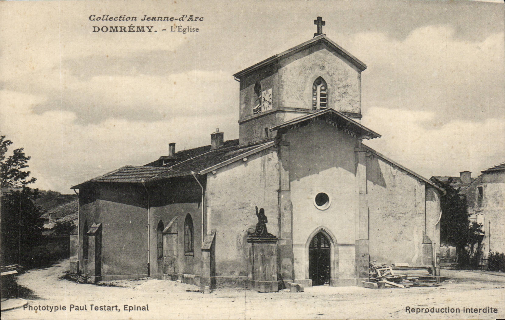 CPA Domremy L'eglise