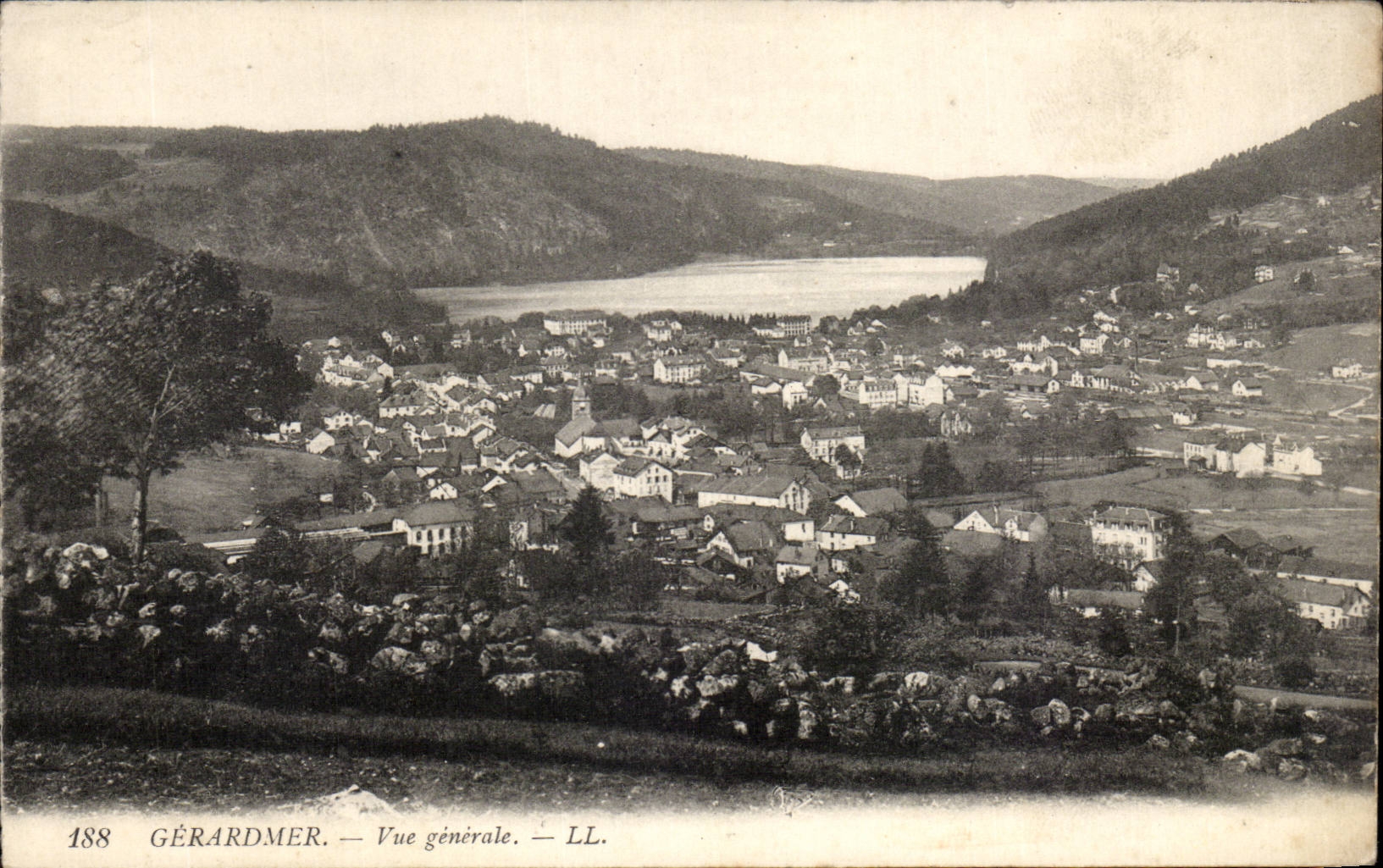 Gerardmer - Vue Generale - CPA 