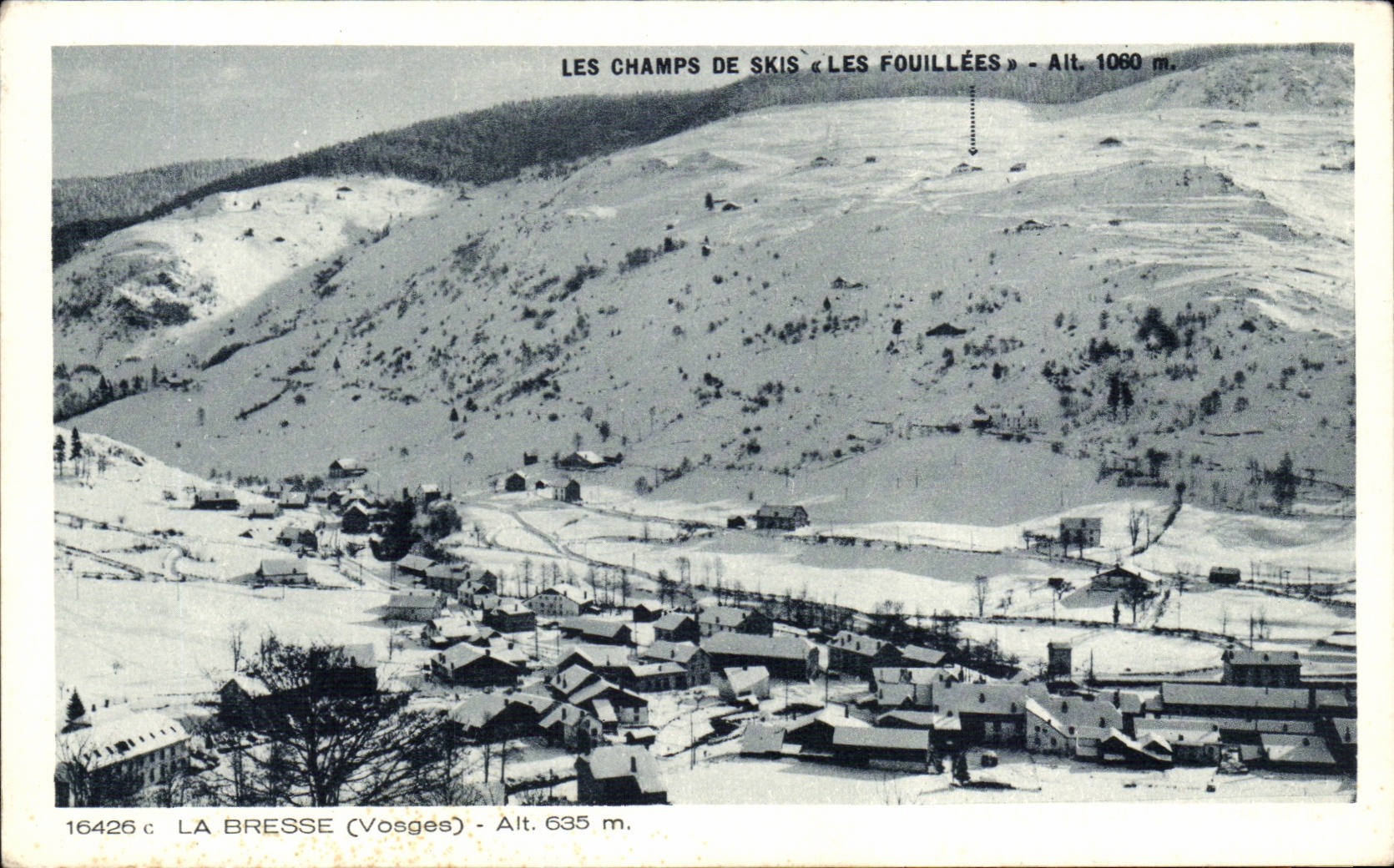 La Bresse - Les Champs des Skis - CPA 