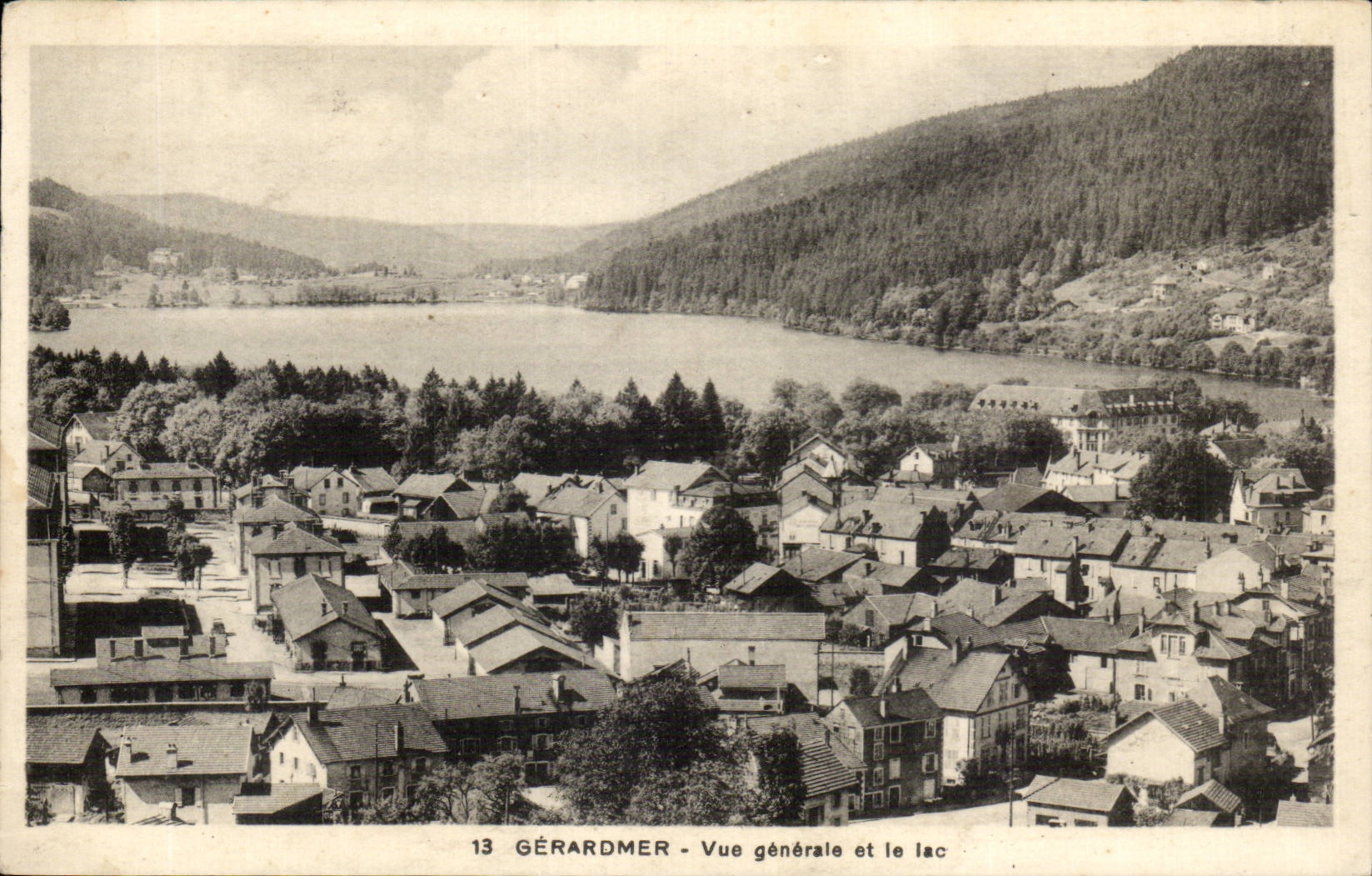 Gerardmer - Vue Generale et le Lac - CPA 