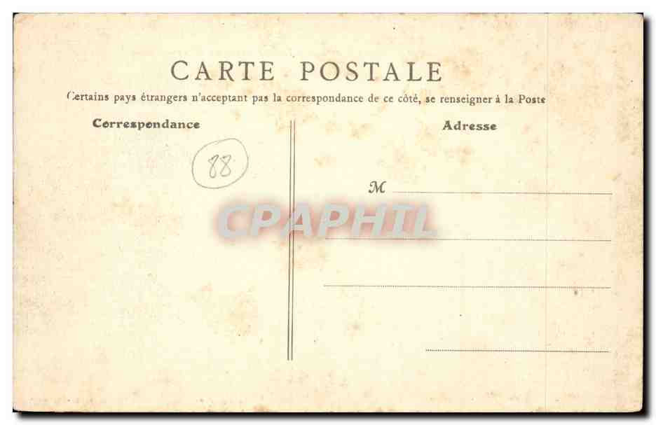 Gerardmer - Le Lac - Embarcadere de la Promenade - CPA  — Rückseite