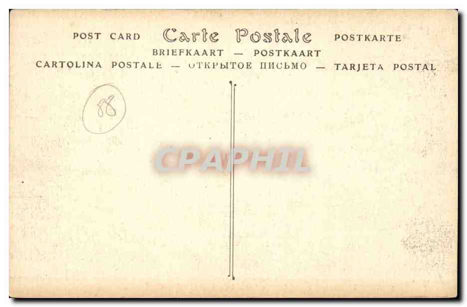 Gerardmer - Vue Generale du Quartier d'Infanterie - CPA  — Rückseite