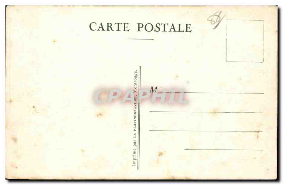 Vittel - Le Parc - CPA  — Rückseite