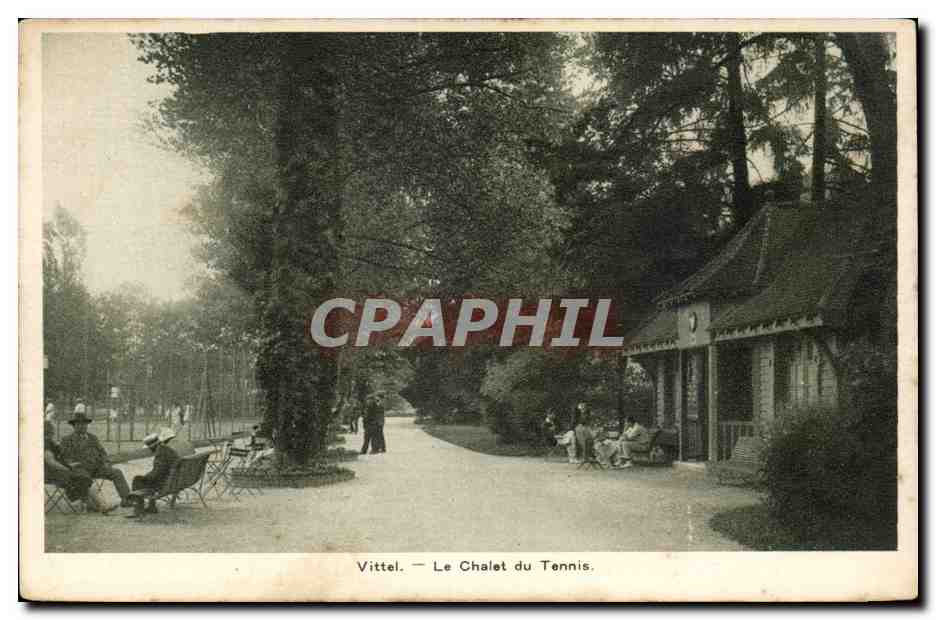 Vittel - Le Chalet du Tennis - CPA 