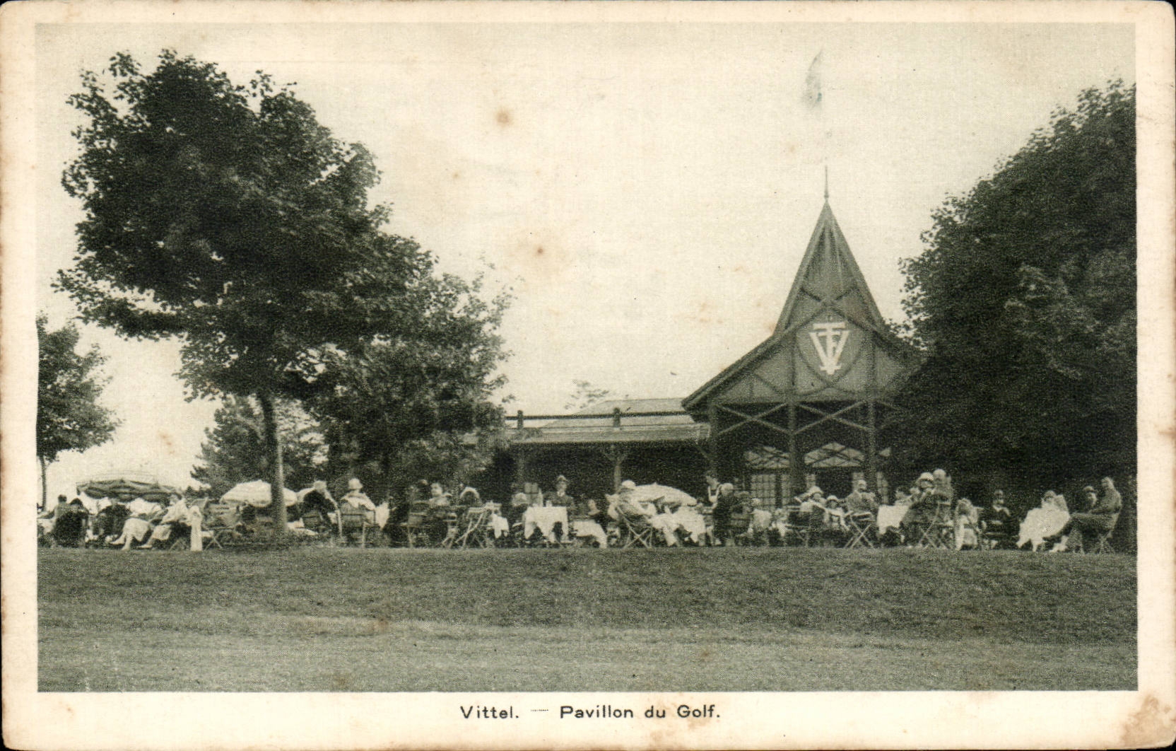 Vittel - Pavilon du Golf - CPA 