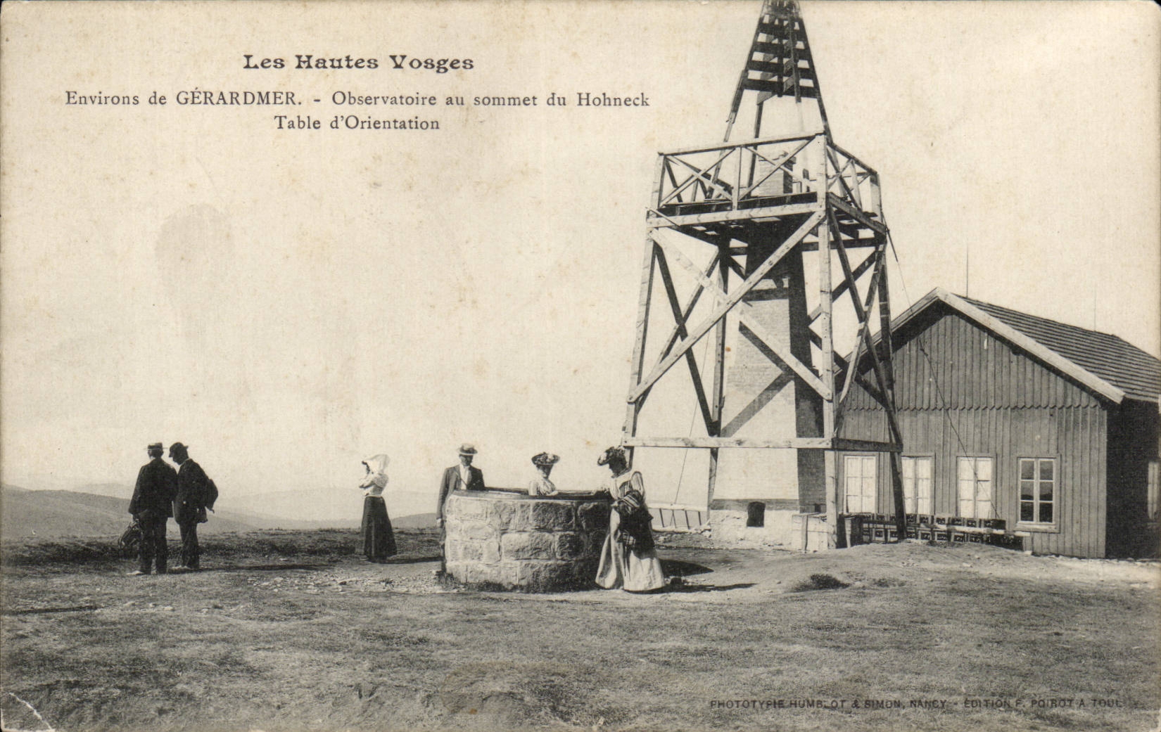 Gerardmer - Environs - Observatoire au Sommet - CPA 