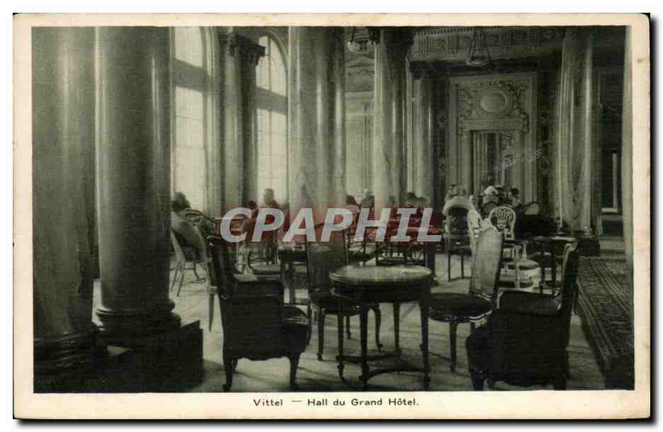 Vittel - Hall du Grand Hotel CPA 