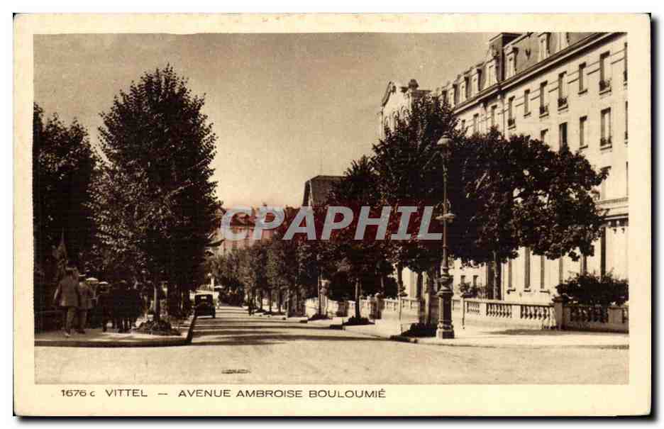 Vittel - Avenue Ambroise Bouloumie - CPA 