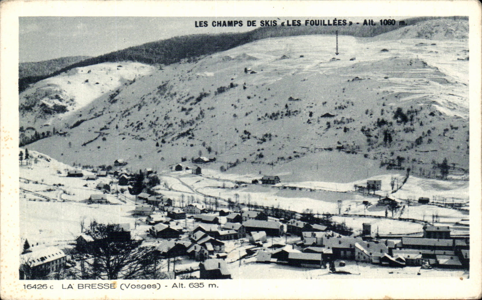 La Bresse - Les Champs du Ski - Les Fouillees - CPA 