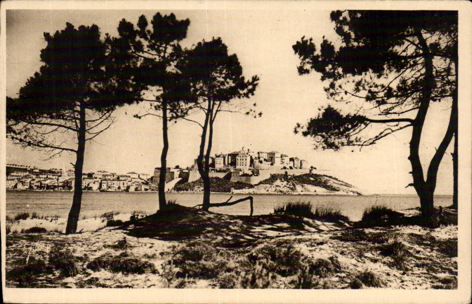 Calvi — La Haute Ville et la Marine — La Douce France