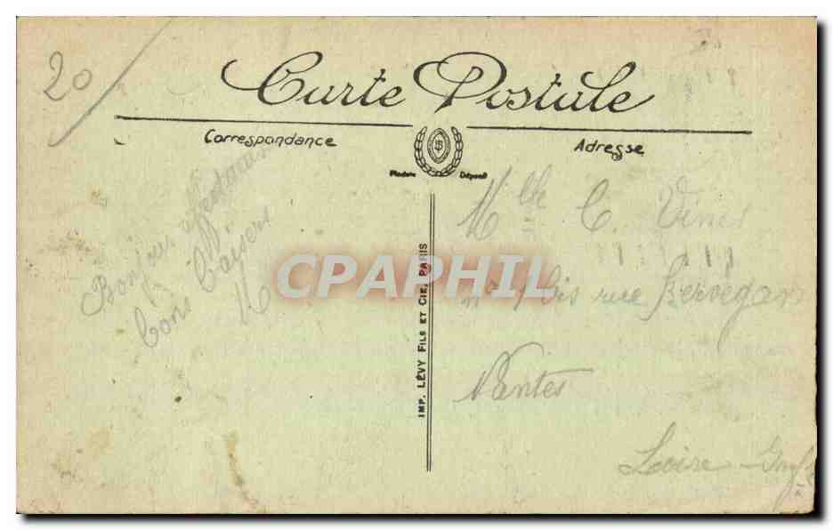 Corse - Haute Corse - Corsica - Calvi Maison ou naquit Christophe Colomb - CPA  — Rückseite