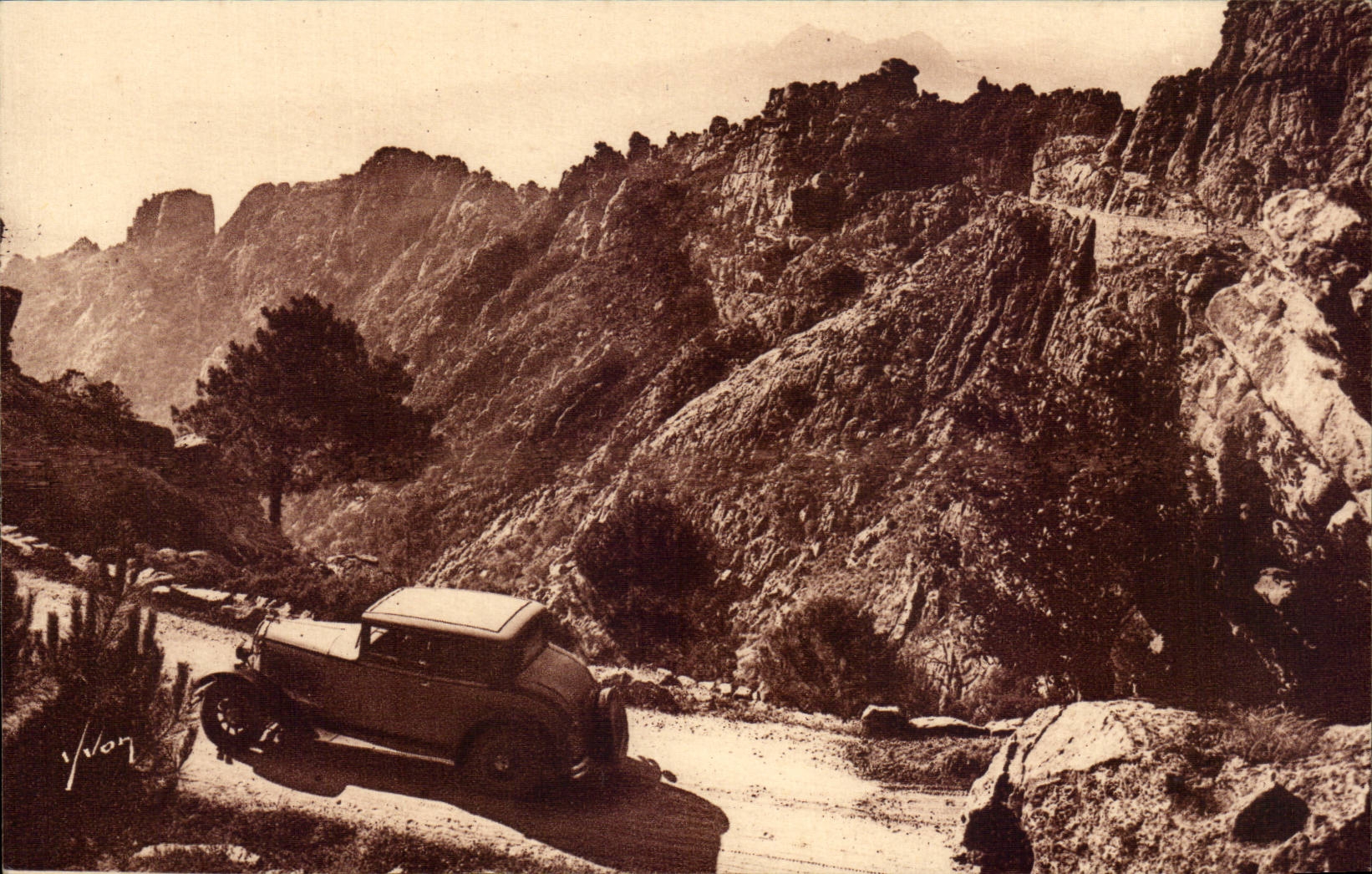 Piana — Route des "Calanche" — Les Éditions d'Art YV 30, Paris