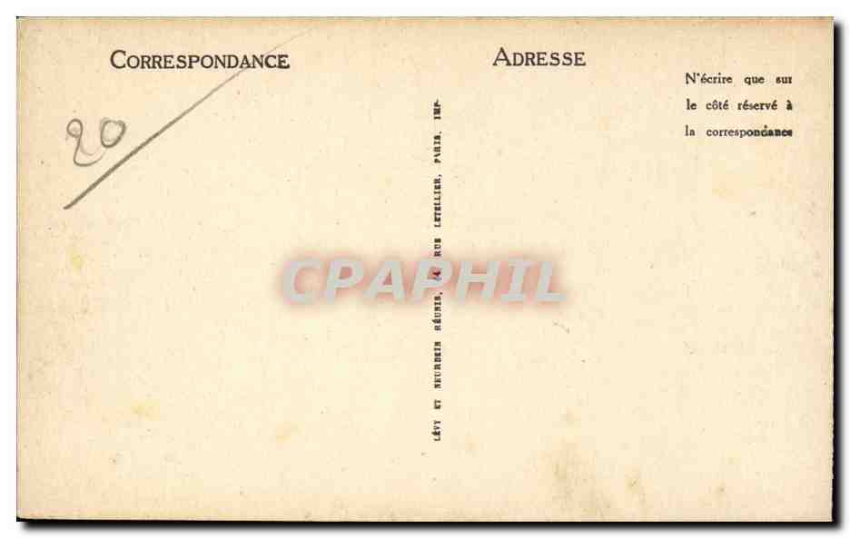 Corse - Haute Corse - Corsica - Bastia - Place Saint Nicolas - CPA  — Back